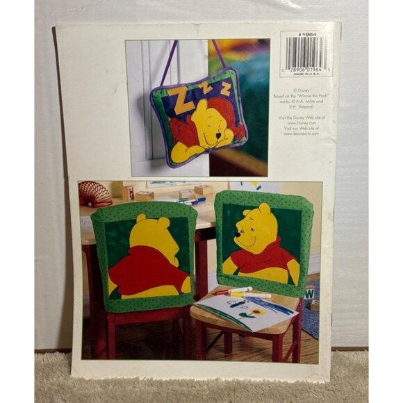Disney Home Peek-A-Boo Pooh Patchwork Craft Book Sewing Patterns Winnie the Pooh - Picture 2 of 7